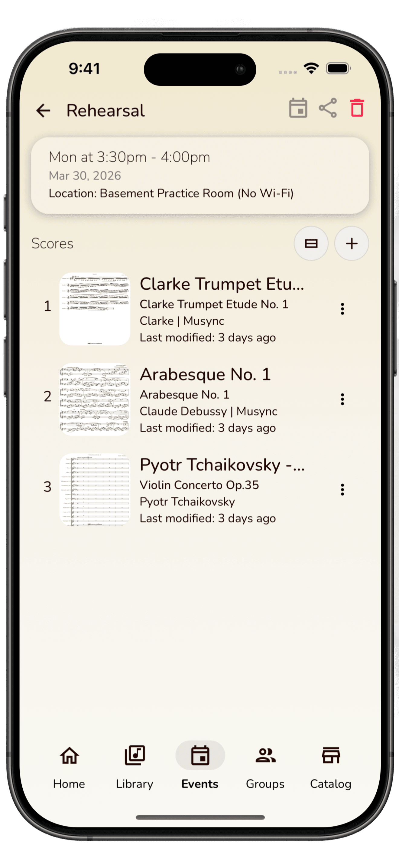 Offline Access in the app